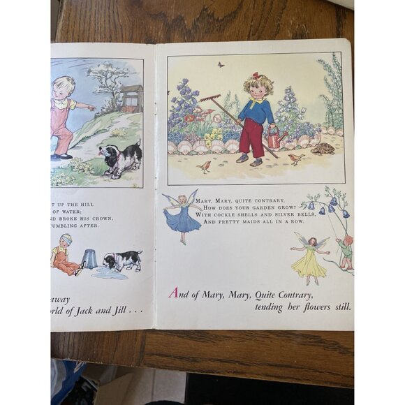 Vintage Lowe Mother Goose Picture Book - Picture 3 of 4